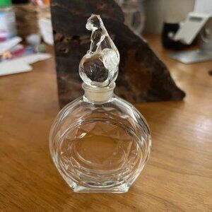 Cartier Panthiere Crystal collectible bottle with stopper